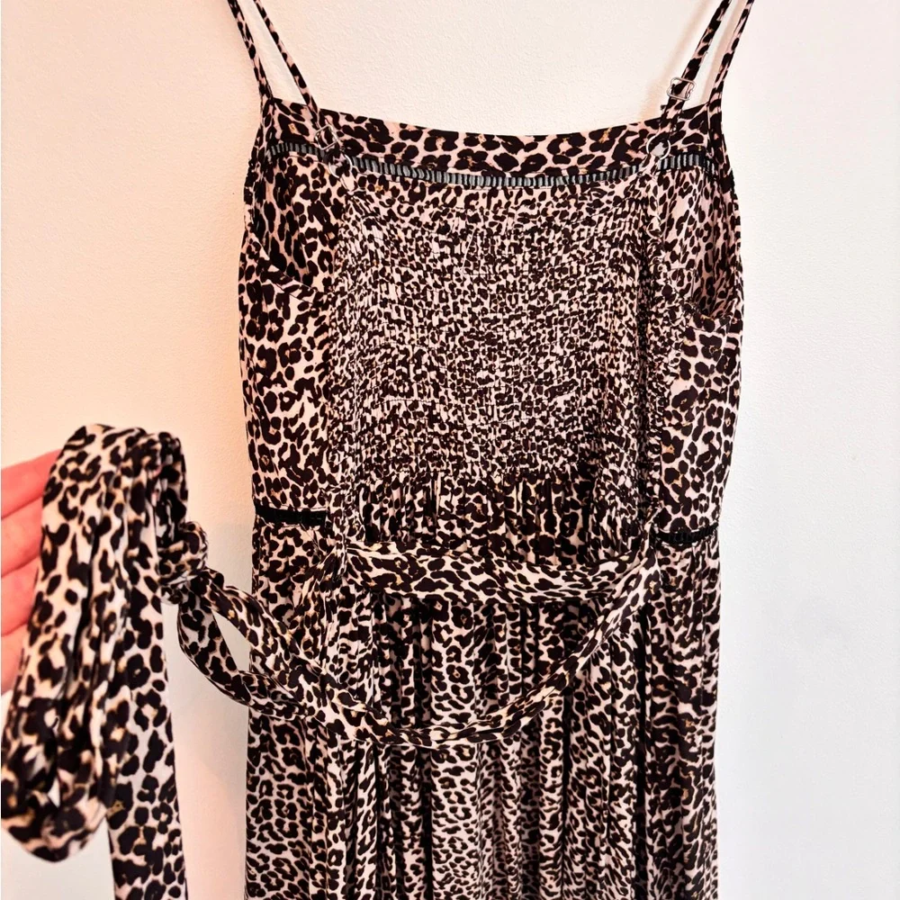 Leopard Print Maxi Dress - Picture 4 of 5